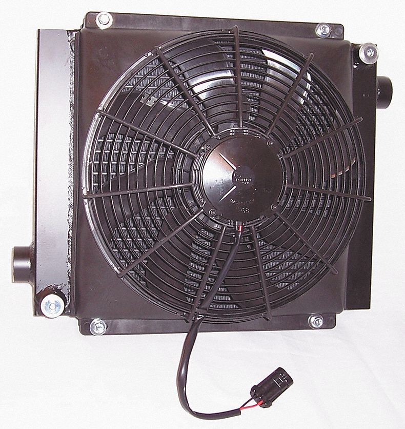 Forced Air Oil Cooler 12VDC 4 to 50 gpm