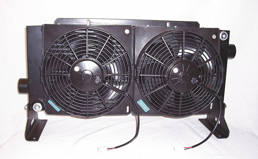 Forced Air Oil Cooler 12VDC 8 to 80 gpm