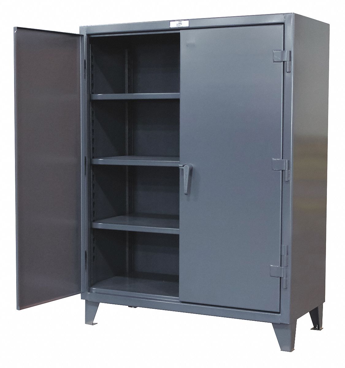 Strg Cab 78 x48 x24 DrkGry 4Shlv