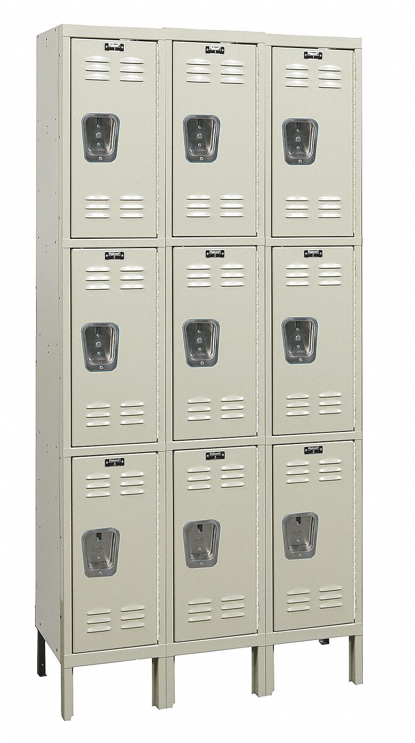Lckr 3x3Lckr Tan 78 x36 x12 UnAssm