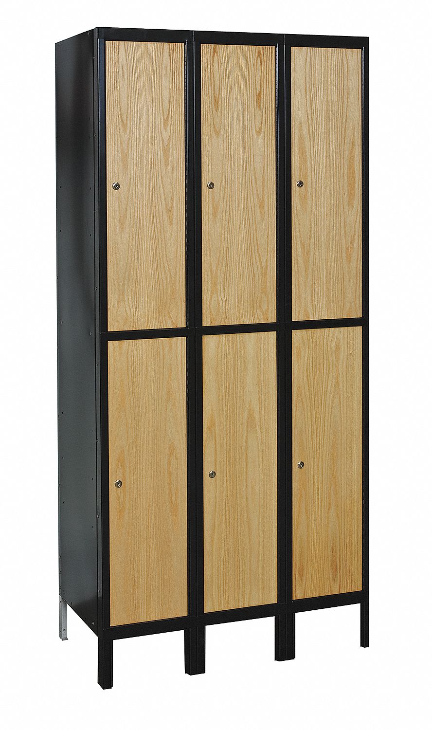 Lckr 2x3Lckr Natrl/Blk 78 x36 x18 Assm