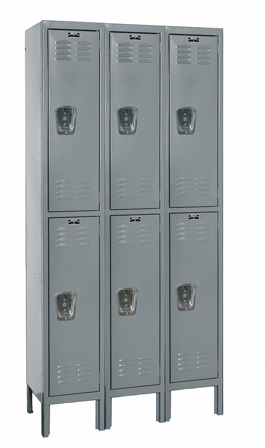 G3769 Lckr 2x3Lckr Drk Gry 66 x36 x12 UnAssm