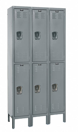 G3774 Lckr 2x3Lckr Drk Gry 66 x36 x18 Assm