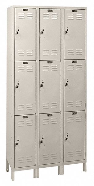 Lckr 3x3Lckr Tan 78 x36 x18 UnAssm