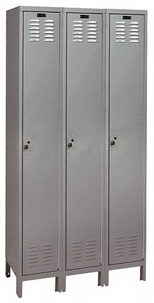 Lckr 1x3Lckr Drk Gry 78 x36 x18 Assm