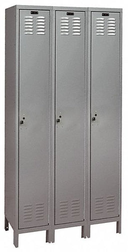 Lckr 1x3Lckr Drk Gry 78 x36 x15 UnAssm