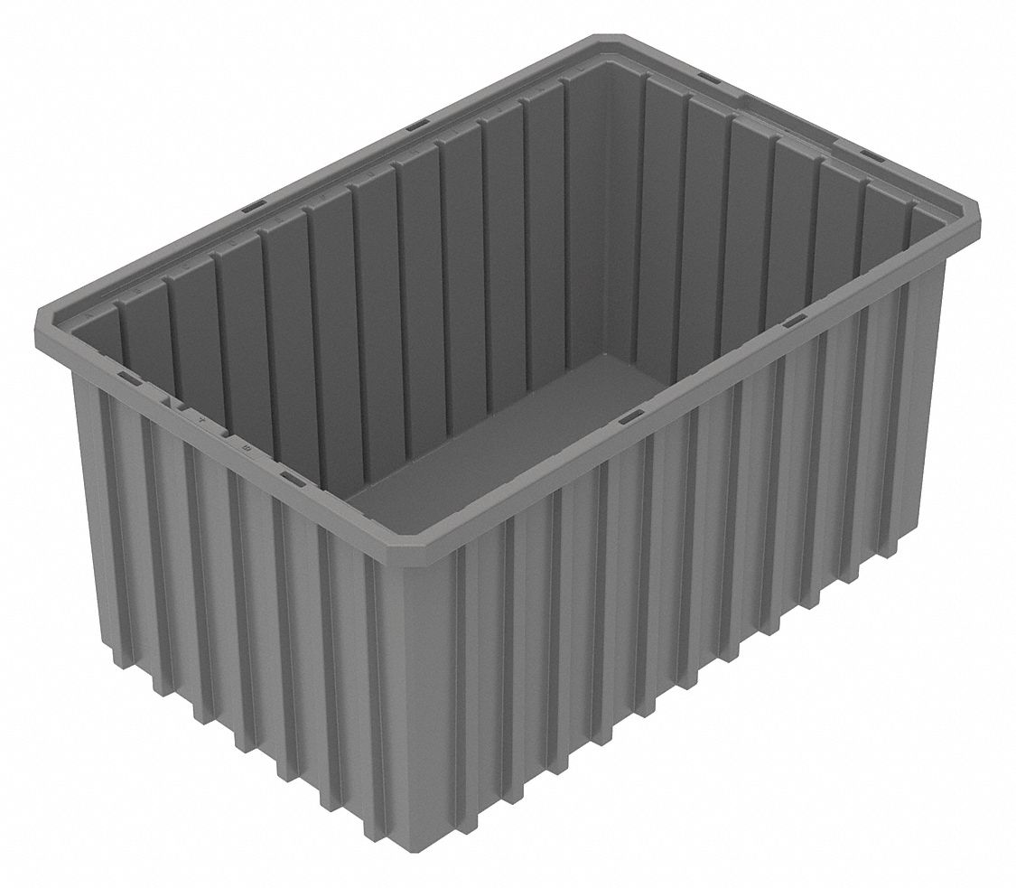 F8532 Divider Box Gray Polymer 18