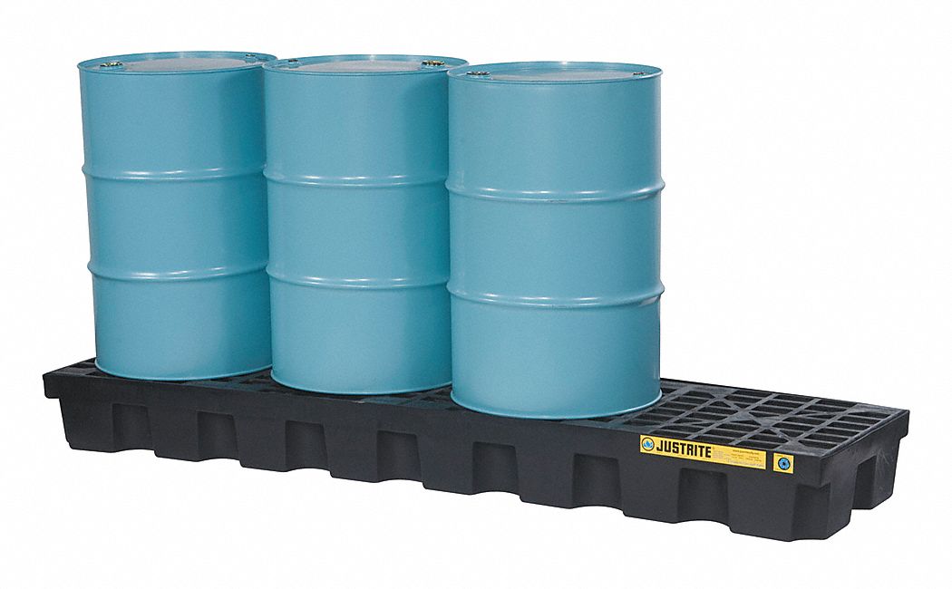 Drum Spill Cntnmnt Pallet 4 Drum 5k lb.