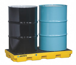 Drum Spill Cntnmnt Pallet 2 Drum 2.5k lb