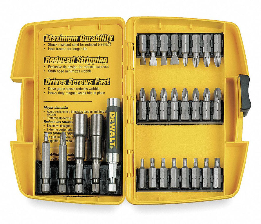 DriverBitSet 29pcs Steel Shank 1/4