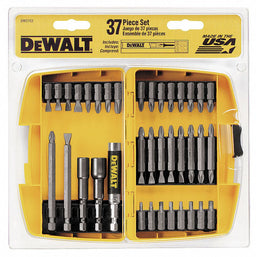 DriverBitSet 37pcs Steel Shank 1/4