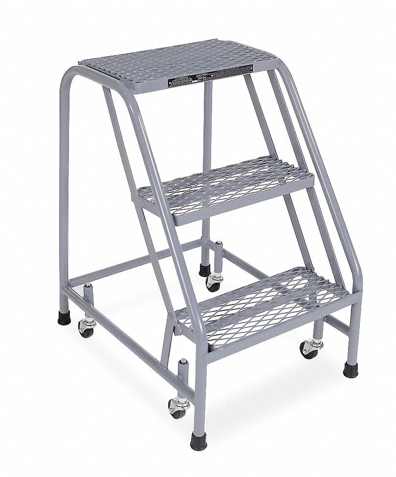 Rolling Ladder Welded Platform 30In H