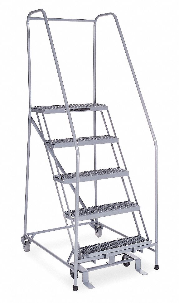 Rolling Ldr Welded Hndrl Platfm 40In H