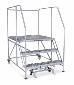 Work Platform Rolling Steel 30 In H