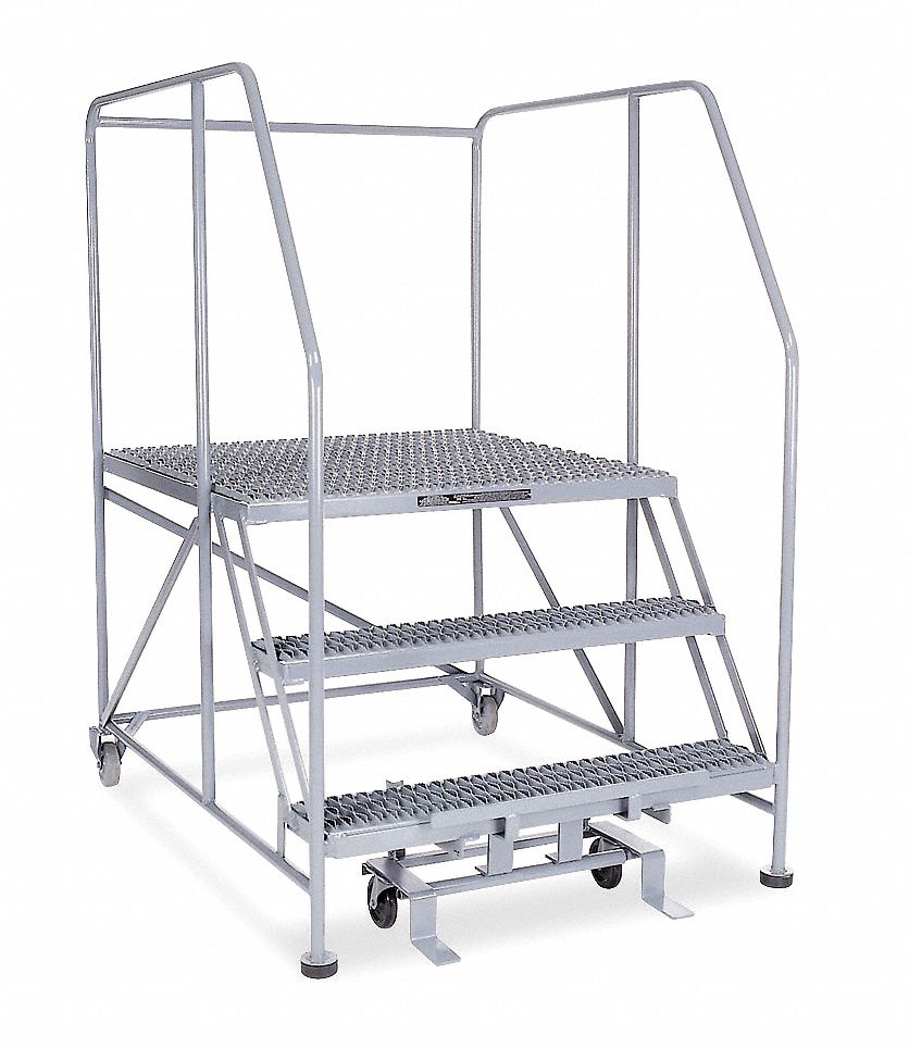 Work Platform Rolling Steel 30 In H