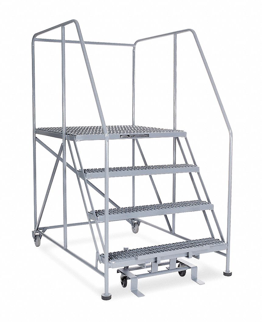 Work Platform Rolling Steel 40 In H