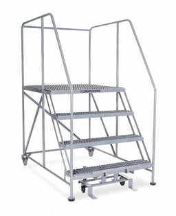 Work Platform Rolling Steel 40 In H