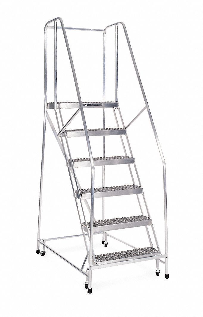 Rolling Ldr Welded Hndrl Platfm 70In H
