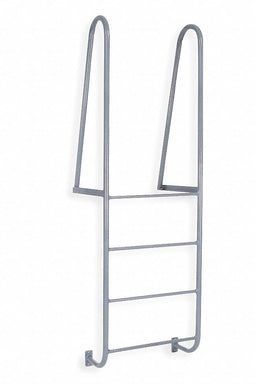 Walk-Thru Dock Ladder 4 Steps 84 In