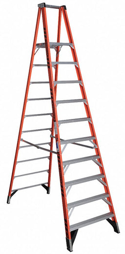 Platform Stepladder 10 ft FGL 300 lb.