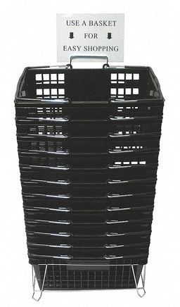 G1931 Hand Basket Polypropylene8 5/8 in PK12