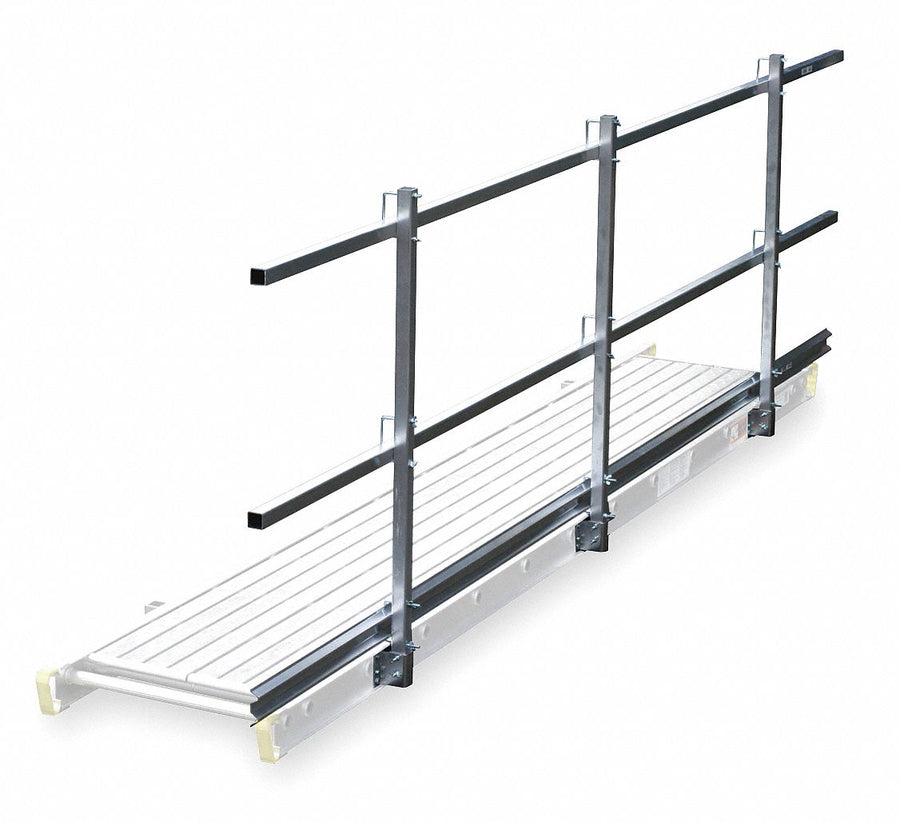 Guard Rail and Toe Board System 24 ft L