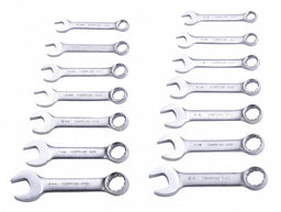 Combo Wrench St Steel Satin Offset