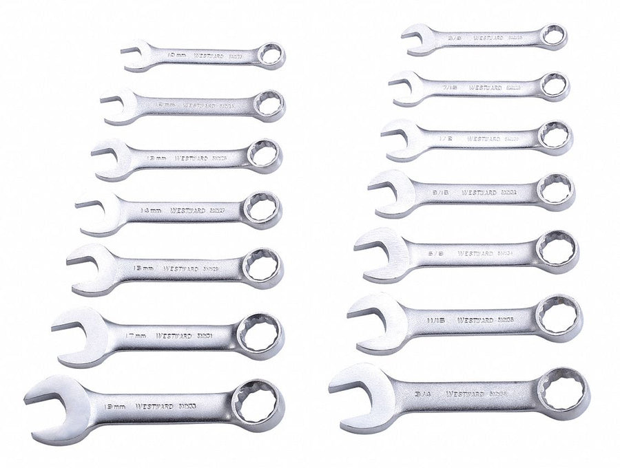 Combo Wrench St Steel Satin Offset