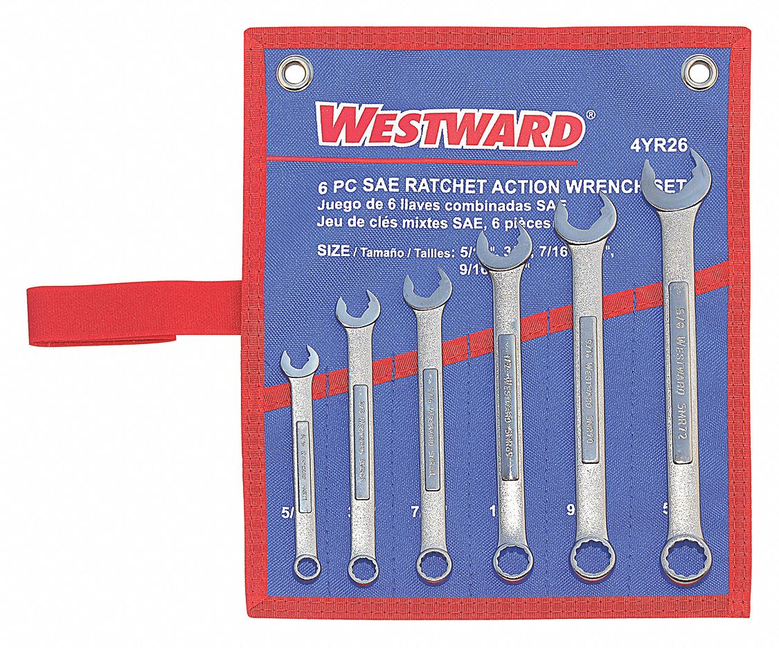 Combo Wrench St CV Steel Satin Offset