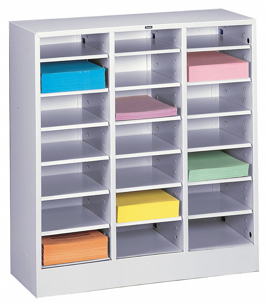 Literature Sorter 33 H Light Gray