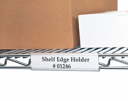 LblHldr Clear Matte Slide-In PK6