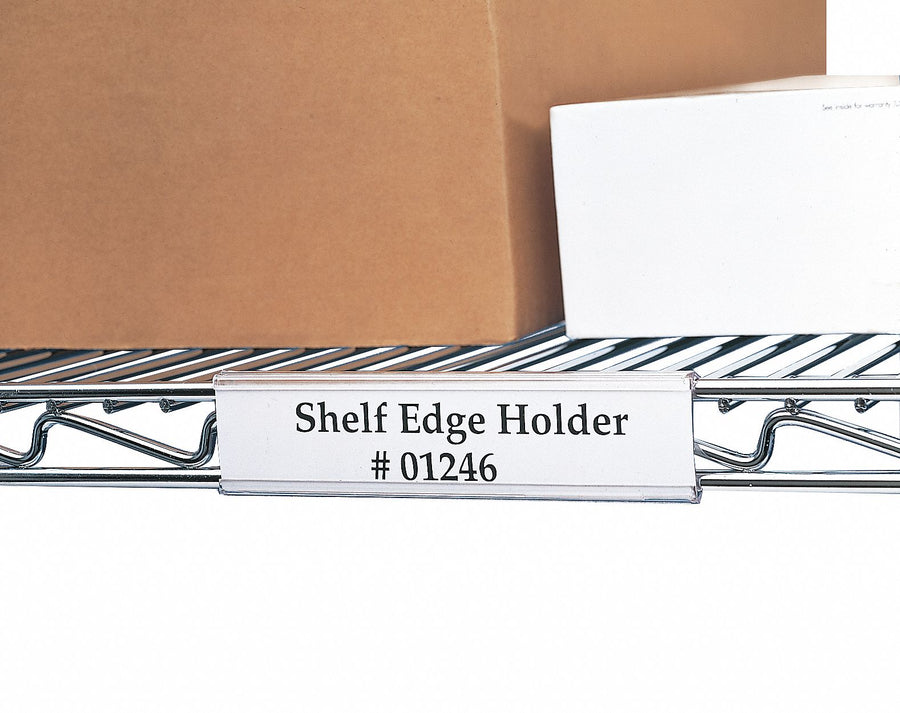 LblHldr Clear Matte Slide-In PK6