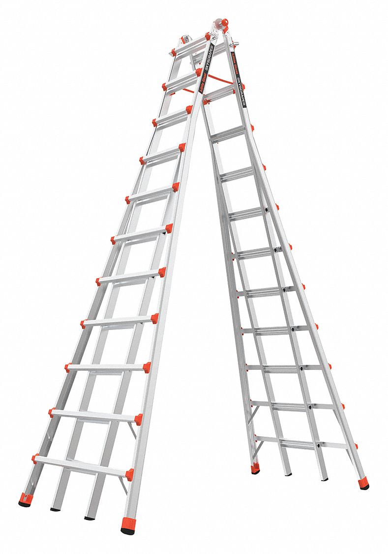Telescoping Step Ladder 21 ft IA Alum