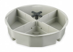 Bucket Tool Organizer Plastic Off-White
