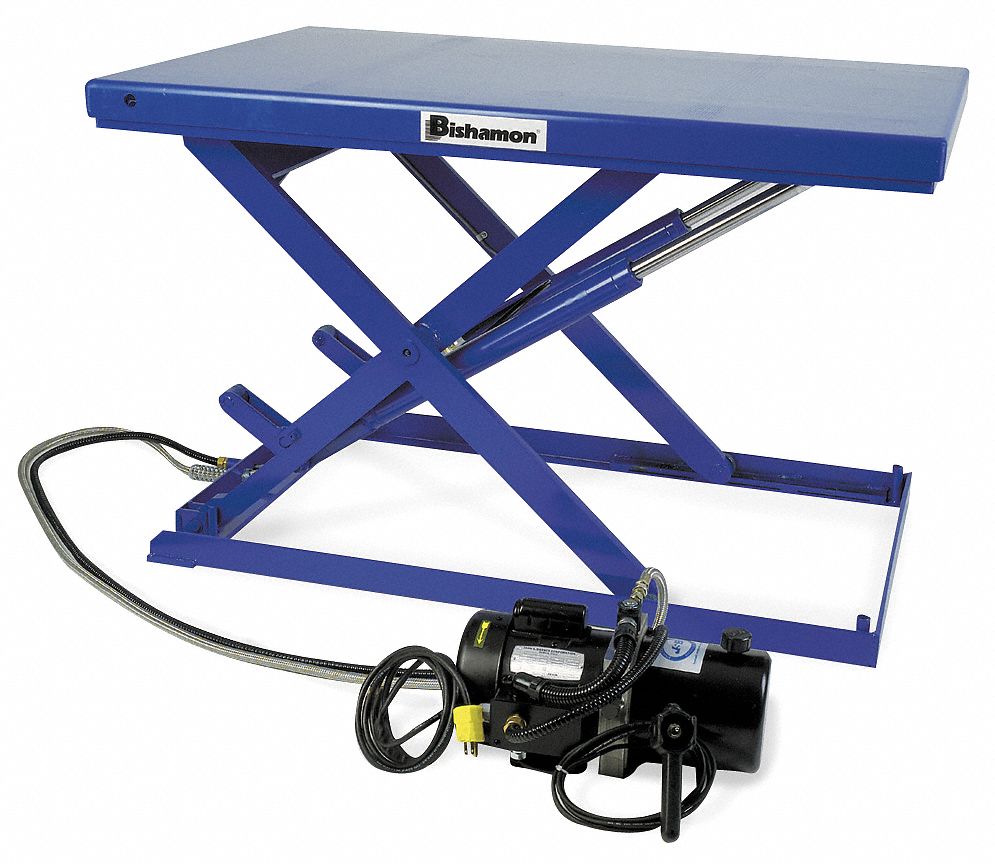 Scissor Lift Table 1100 lb 115V 1 Phase