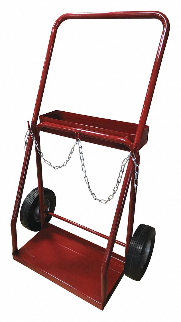 Cylinder Hand Truck 500 lb 43 x26 x18