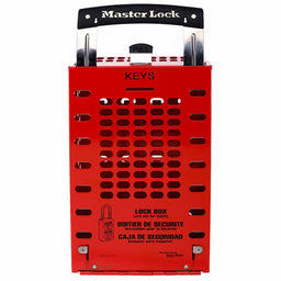 Group Lockout Box 14 Locks Max Red