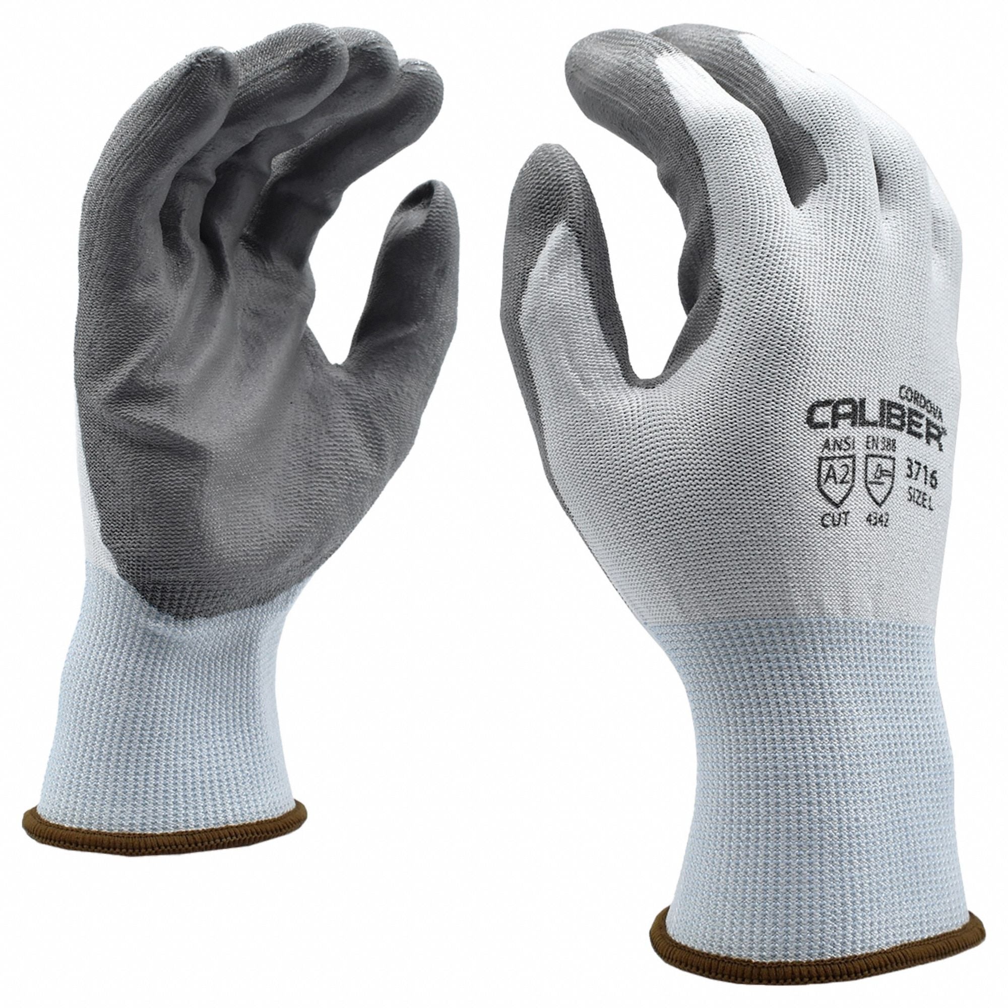 Cut Resistant Gloves Whte Cut LevelA2 PR