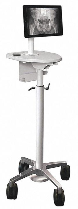 Medical Workstation 54 5/16 in H Gray