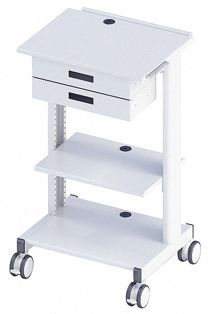Medical Workstation 42 in H Gray