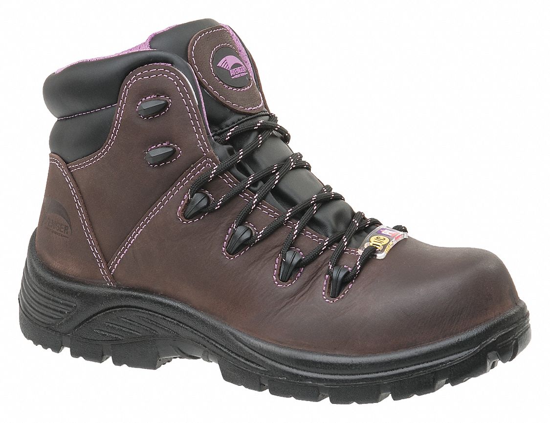6-Inch Work Boot W 7 Brown PR