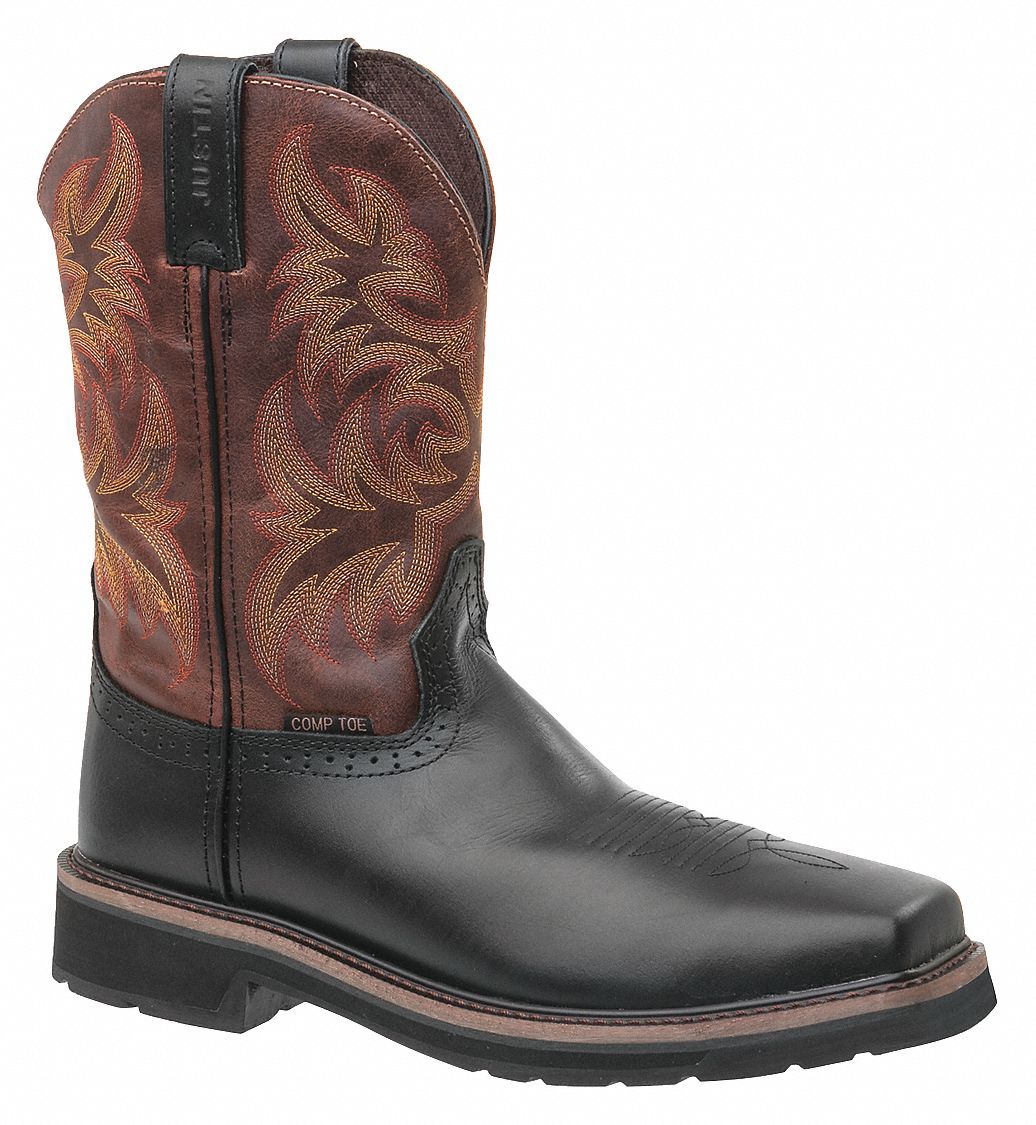 Western Boot D 10 Black PR