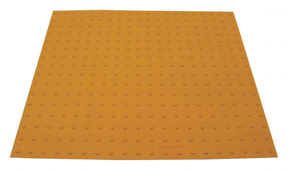 ADA Warning Pad Yellow 4ft Peel  Stick