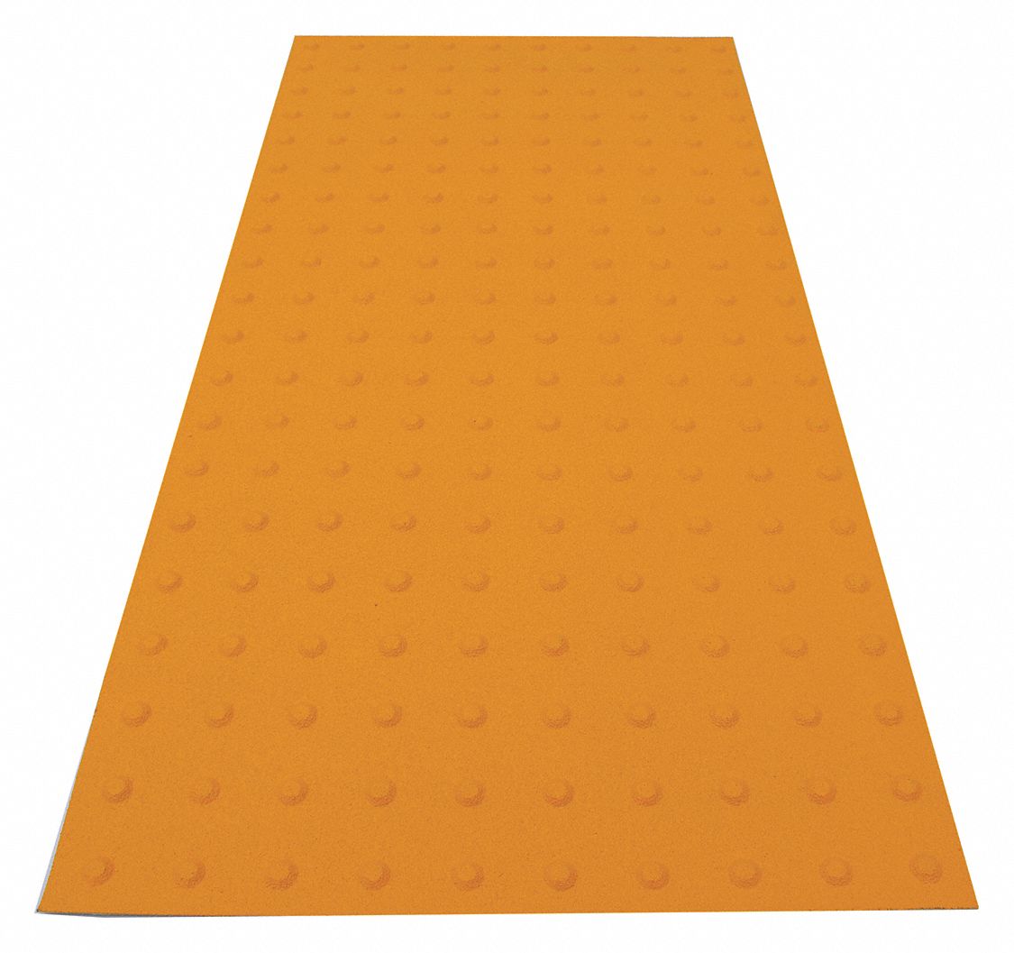 ADA Warning Pad Yellow 4 ft L