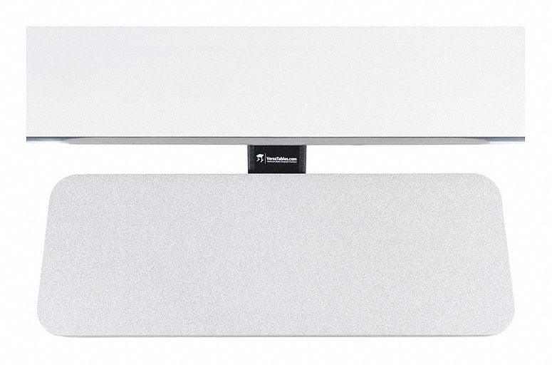 Keyboard Arm and Tray 24 in W White