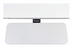 Keyboard Arm and Tray 24 in W White