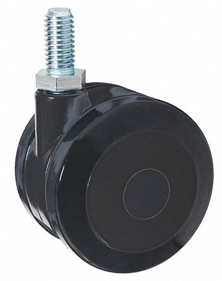 Desk Wheel Set 3 in Dia Black
