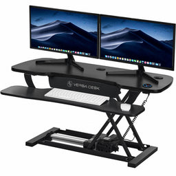 Electric Sit-Stand Desk 36 in W Black