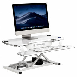 Electric Sit-Stand Desk 36 in W White