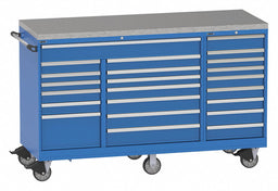 Mod Drwr Cab 48 H 23 Drwr Bright Blue